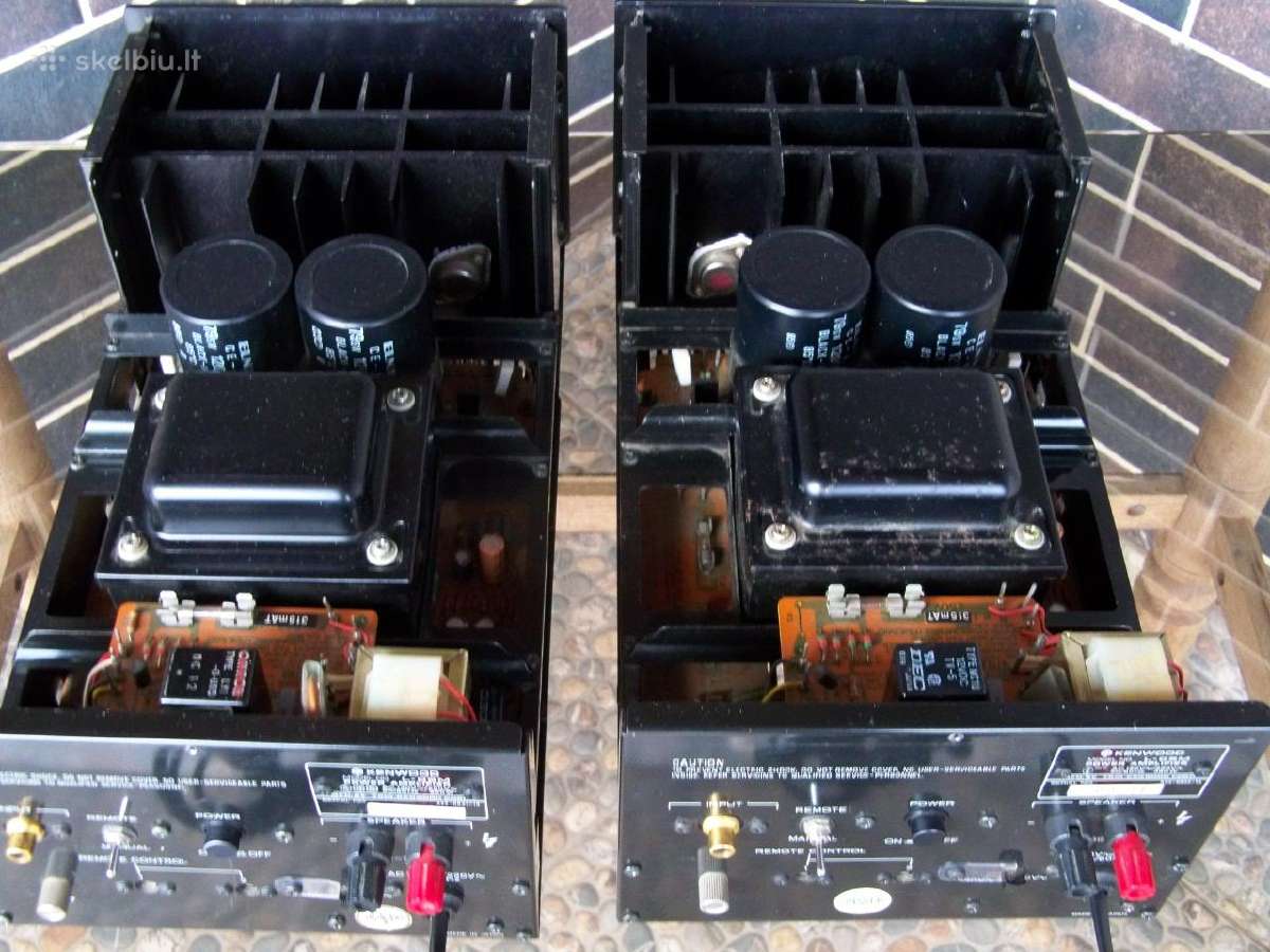 Kenwood L-05m. Kr 9400. Rotel Rmb-100. Fisher. - nuotraukos Nr. 7
