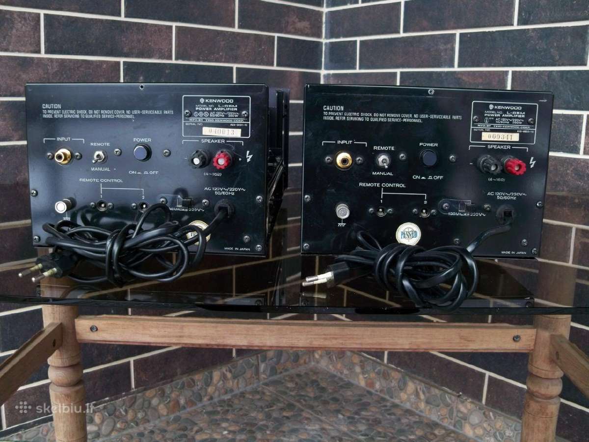 Kenwood L-05m. Kr 9400. Rotel Rmb-100. Fisher. - nuotraukos Nr. 15