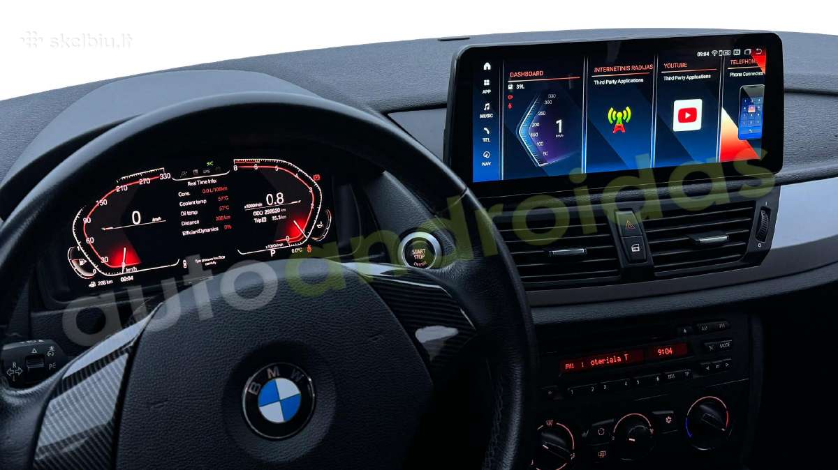 Bmw X1 E84 LCD spidometras prietaisų skydelis - nuotraukos Nr. 2
