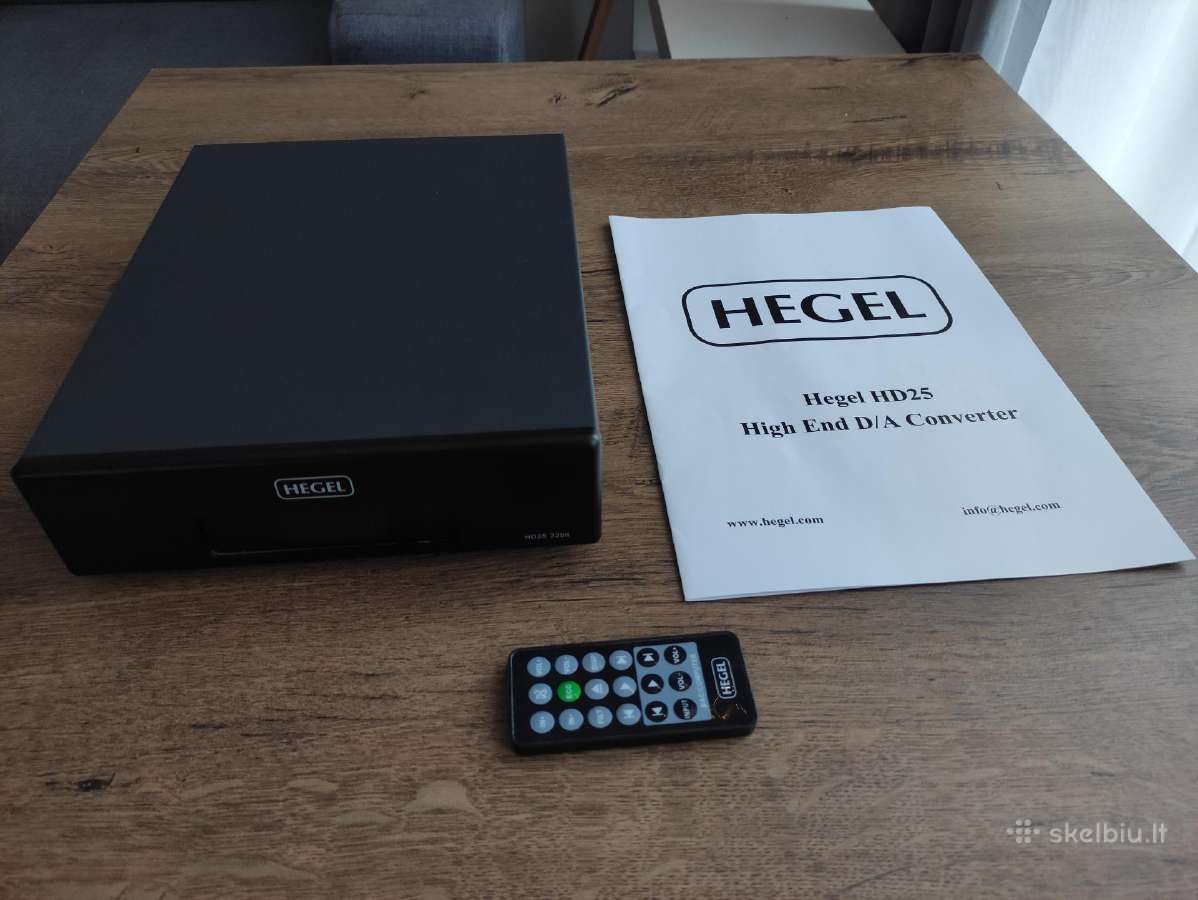 Hegel Hd25 dac/preamp Skelbiu.lt