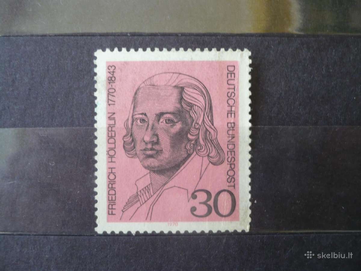 1970 m. 200-osios Hölderlino gimimo metinės Mhn