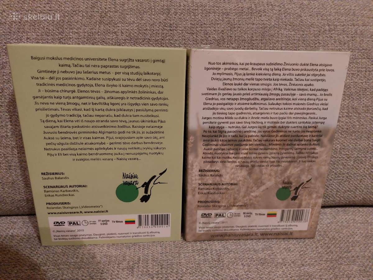 Kultinių lietuviškų serialų dvd rinkiniai - nuotraukos Nr. 6