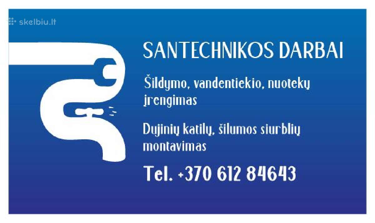 Santechnikas Klaipėda ir Klaipėdos rajone - nuotraukos Nr. 2