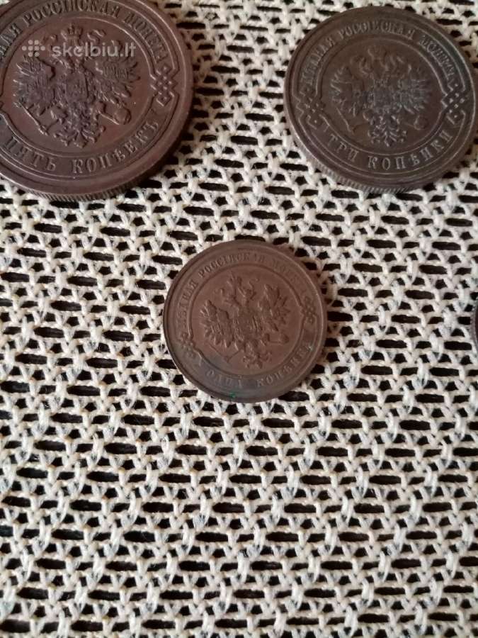 Carines Monetos.5 kapeikos 1911m labai gero stovio - nuotraukos Nr. 11