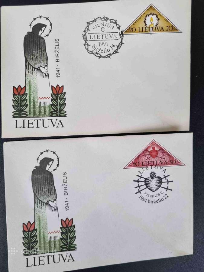 Lietuva. Pirmos dienos ir proginiai vokai - nuotraukos Nr. 5