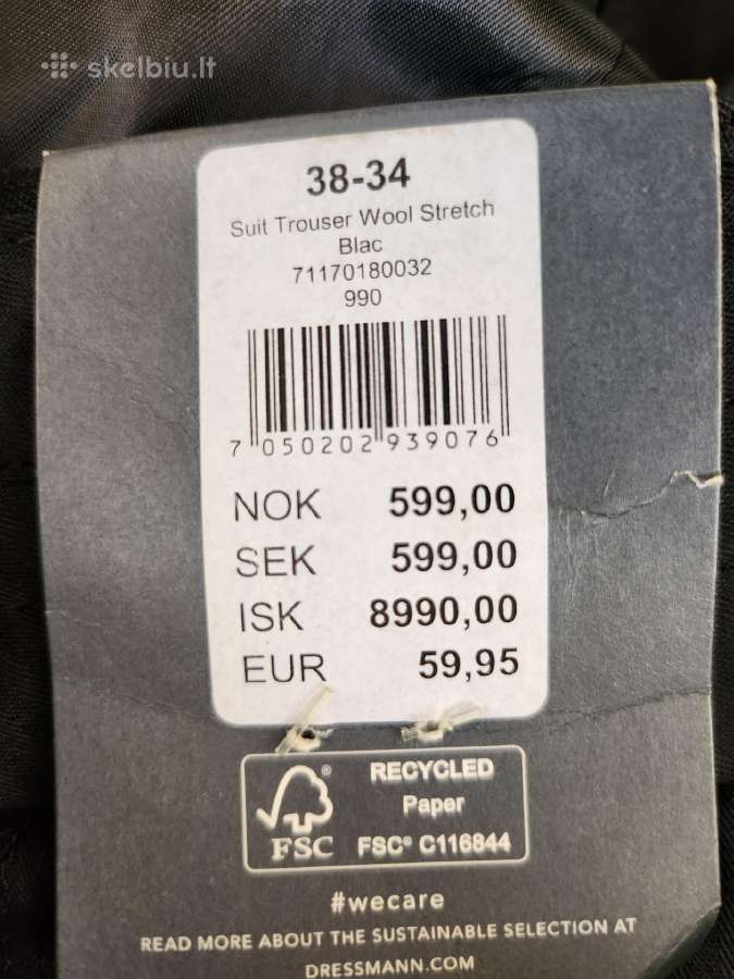 Naujas Dressmann kostiumas - nuotraukos Nr. 4