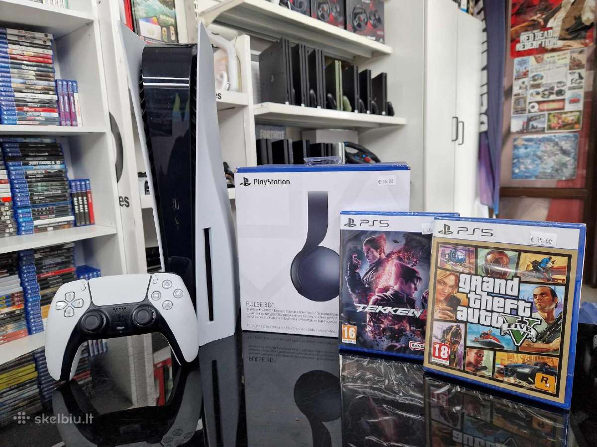 Sony Playstation 5 Disc Edition Su Garantija