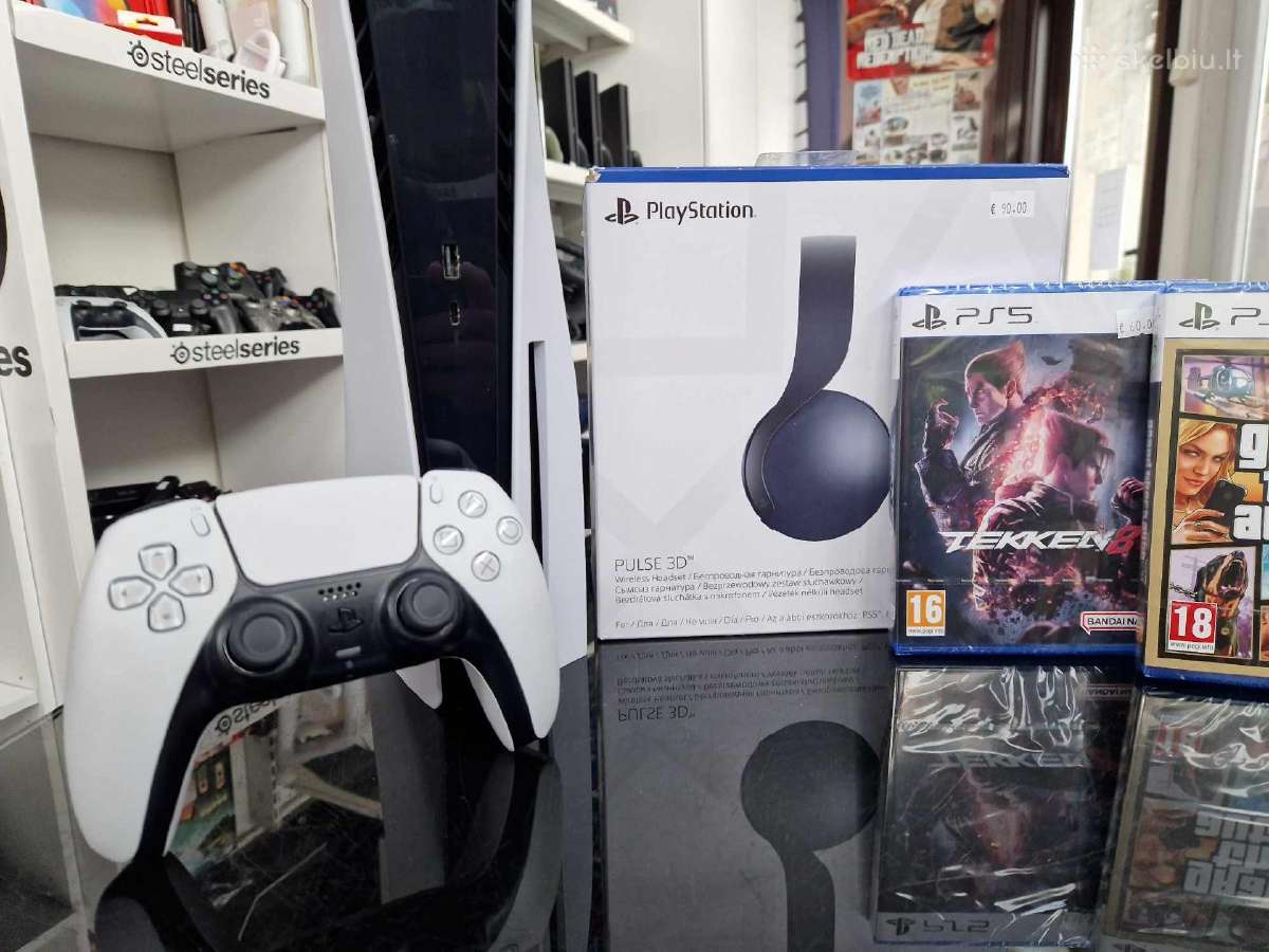 Sony Playstation 5 Disc Edition Su Garantija - nuotraukos Nr. 2