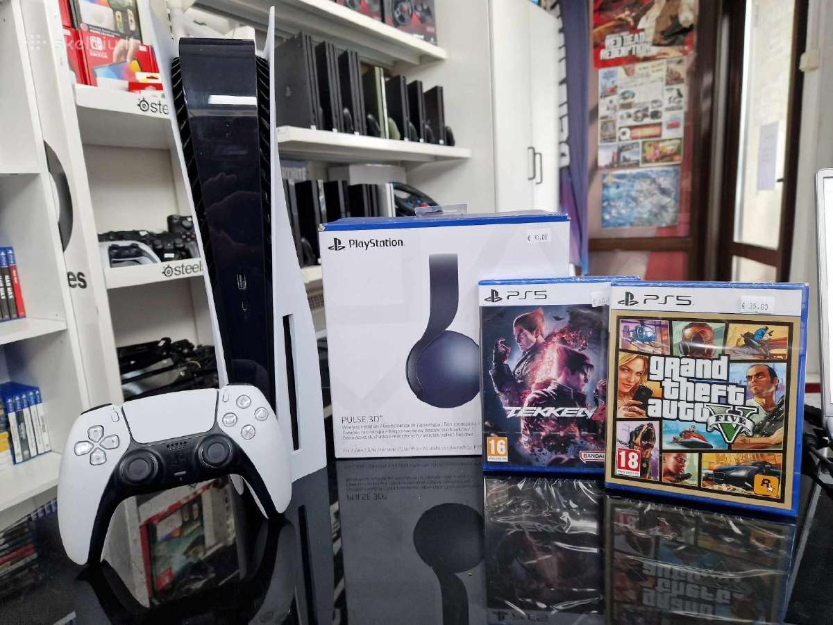 Sony Playstation 5 Disc Edition Su Garantija - nuotraukos Nr. 3