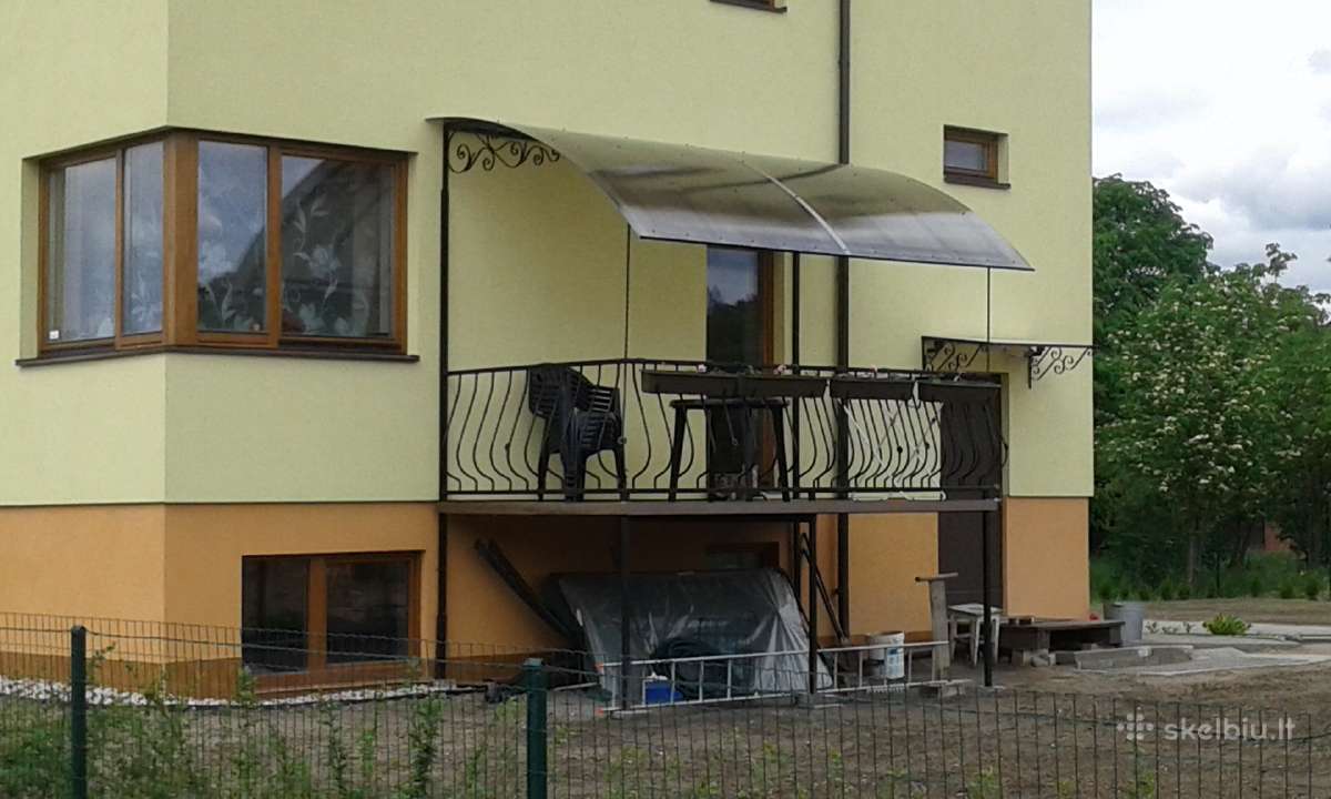 Stoginės,stogeliai virš durų,garažų,laiptų,terasų - nuotraukos Nr. 5