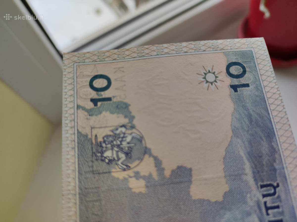1993 metų 10 litų bankinio stovio - nuotraukos Nr. 7