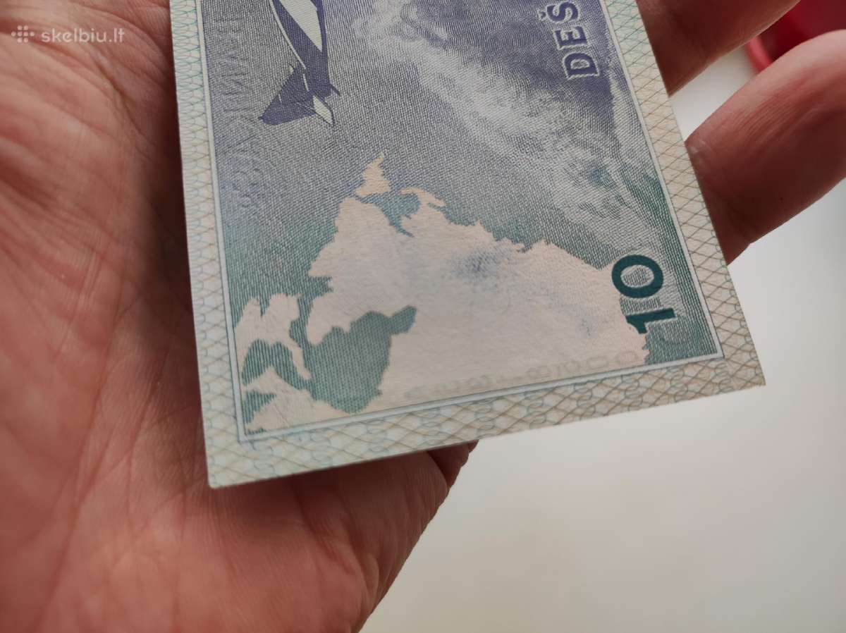 1993 metų 10 litų bankinio stovio - nuotraukos Nr. 9