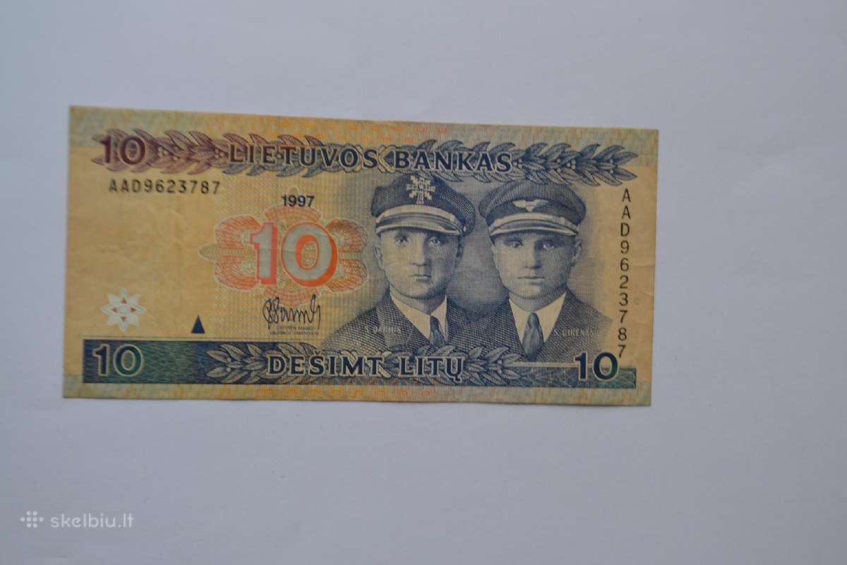 10 litu 1997 m.aad