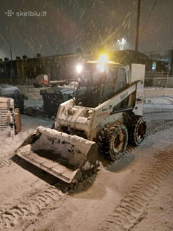 Miniekskavatoriaus 1t nuoma, bobcat nuoma - nuotraukos Nr. 8