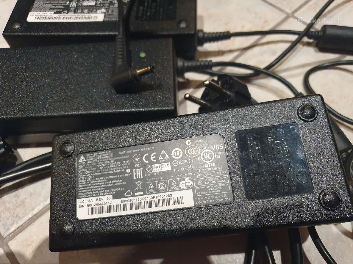Asus, Msi, Toshiba,kt 5,5*2,5mm 19v x 6,32a = 120w - nuotraukos Nr. 4
