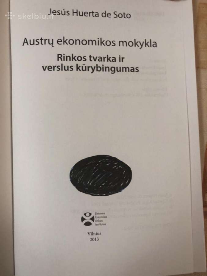 Knyga rinkos tvarka ir verslus kūrybingumas - nuotraukos Nr. 2