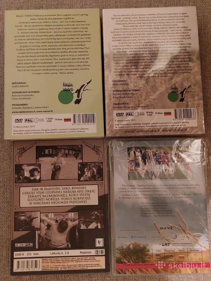 Kultinių lietuviškų serialų dvd rinkiniai - nuotraukos Nr. 2