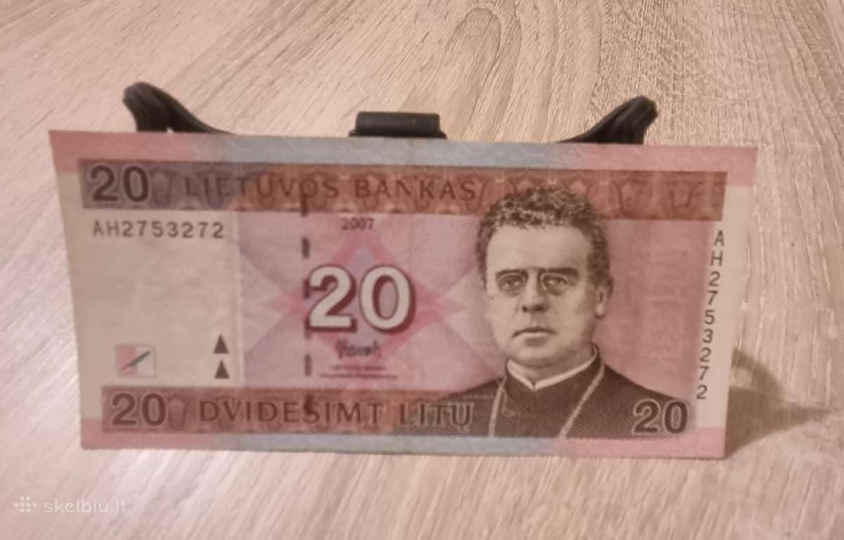 2007 20 Litų