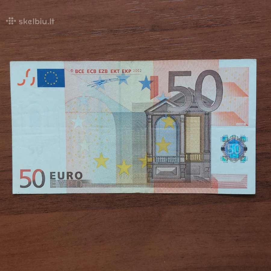 50 Euro 2002 m. ,series S - Italia ,Italy - nuotraukos Nr. 2