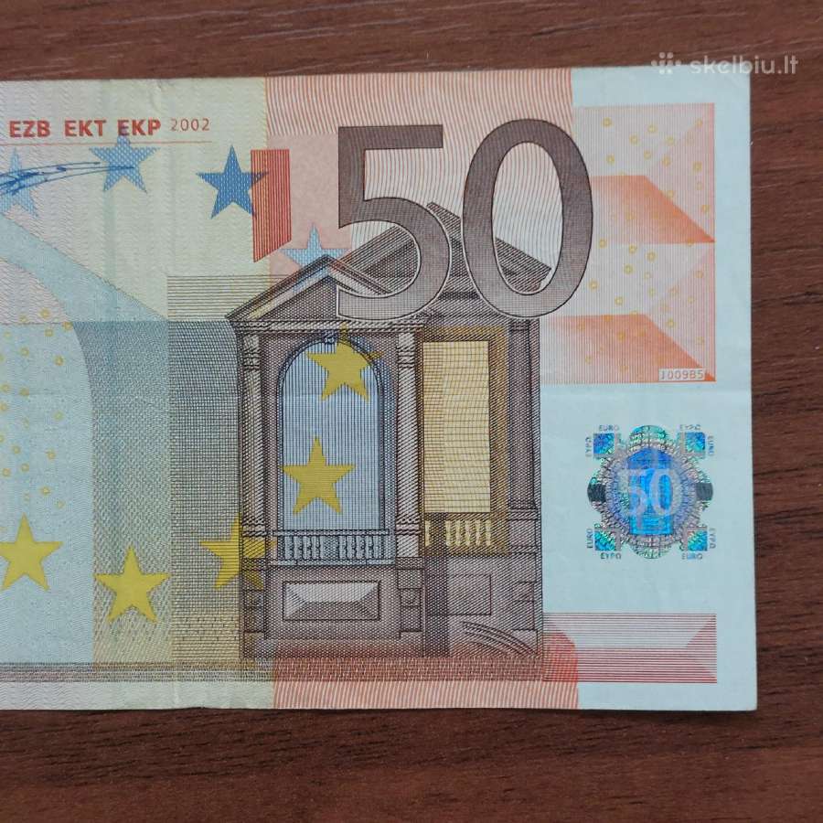 50 Euro 2002 m. ,series S - Italia ,Italy - nuotraukos Nr. 3