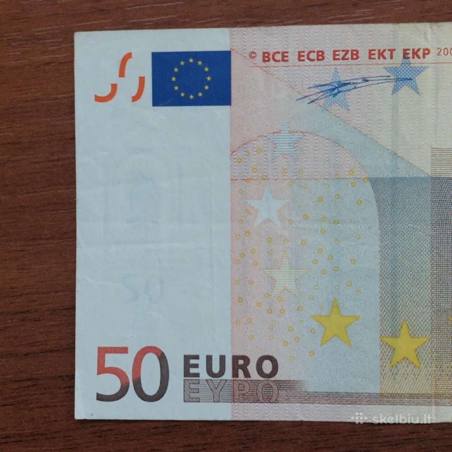 50 Euro 2002 m. ,series S - Italia ,Italy - nuotraukos Nr. 4