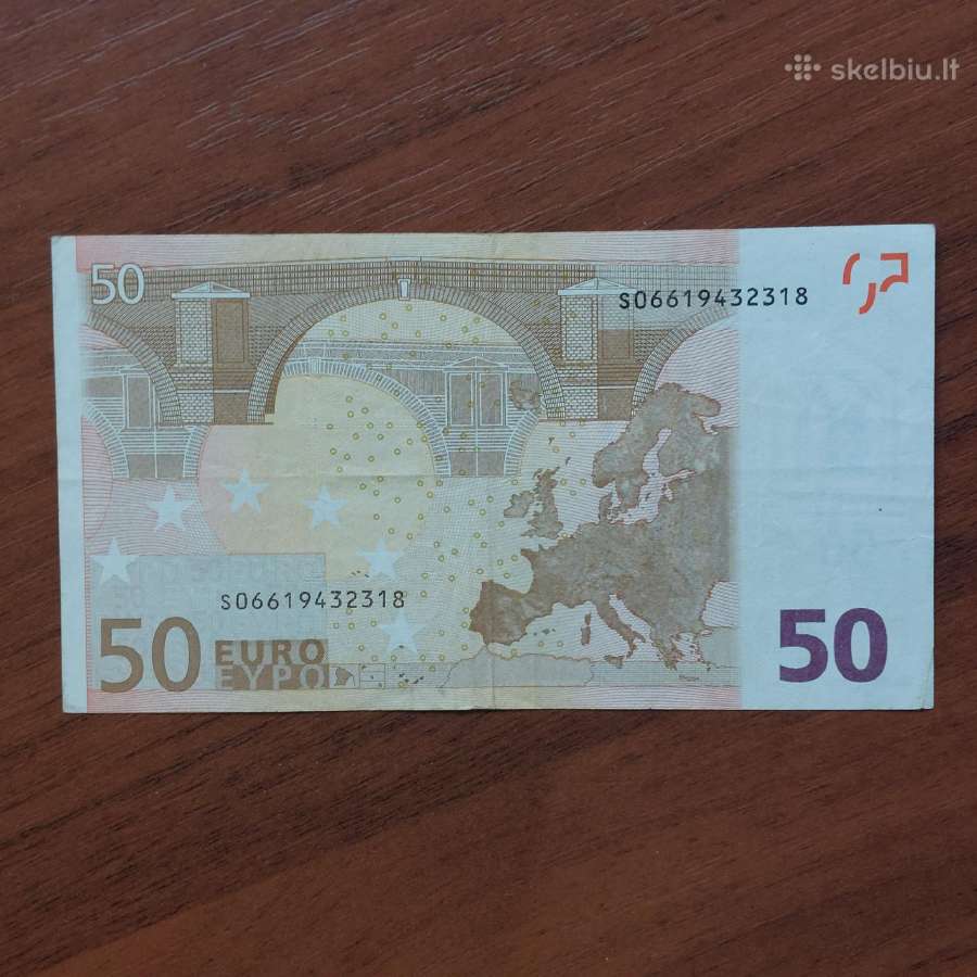 50 Euro 2002 m. ,series S - Italia ,Italy - nuotraukos Nr. 5