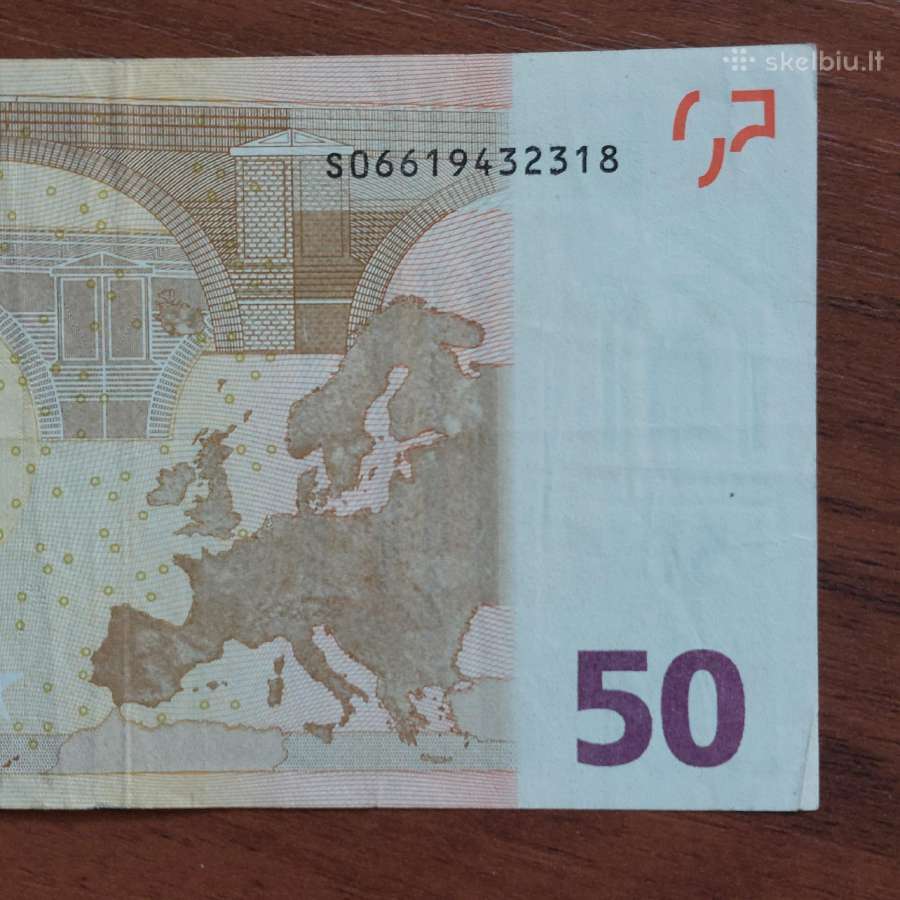 50 Euro 2002 m. ,series S - Italia ,Italy - nuotraukos Nr. 6