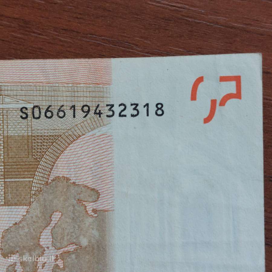 50 Euro 2002 m. ,series S - Italia ,Italy - nuotraukos Nr. 8
