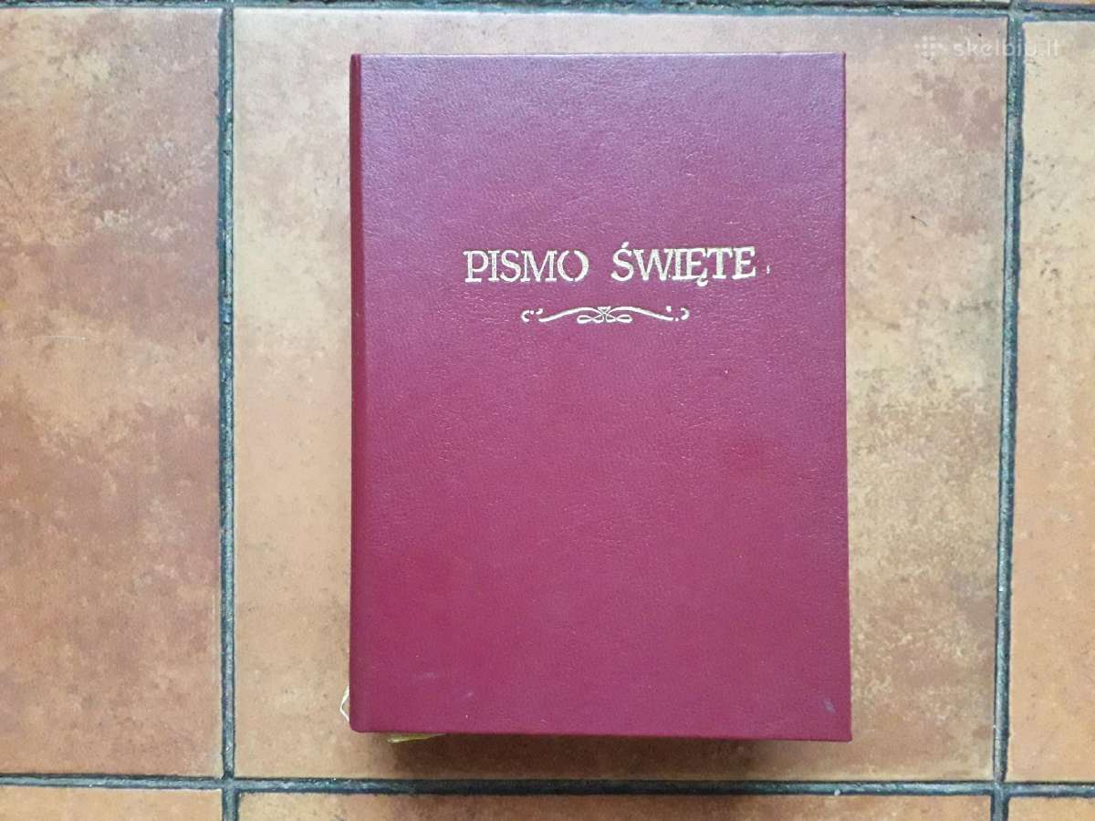 "Pismo Šwięte" 1989 metai