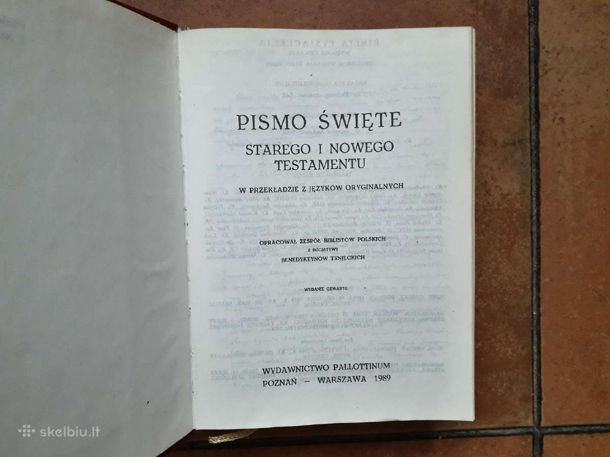 "Pismo Šwięte" 1989 metai - nuotraukos Nr. 5