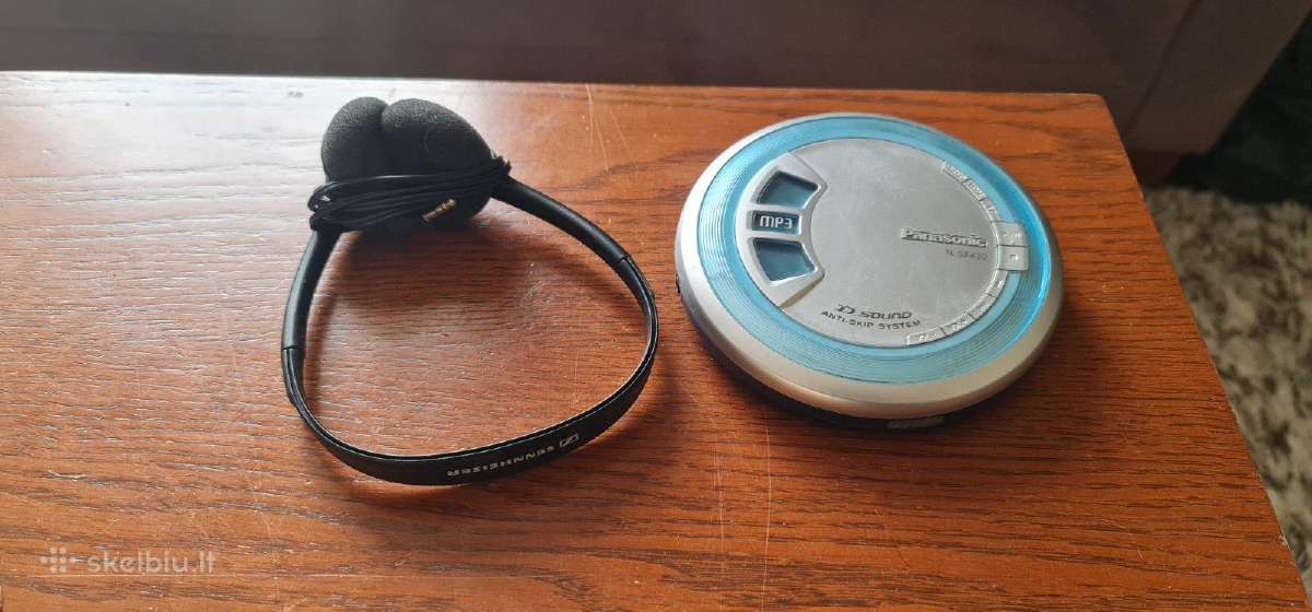 Nešiojamas CD Mp3 grotuvas