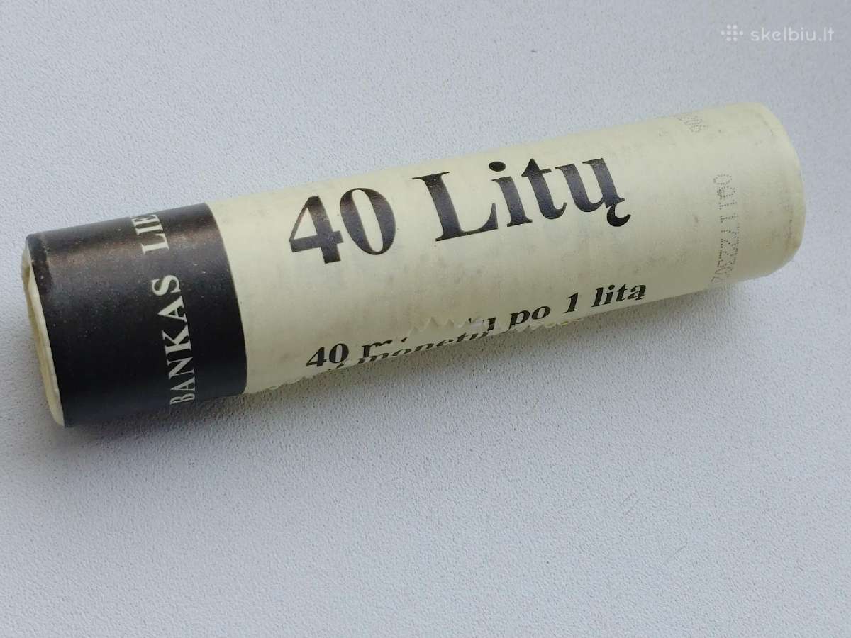 Litų monetų ritinėlis - LDK Valdovų rūmai - nuotraukos Nr. 2