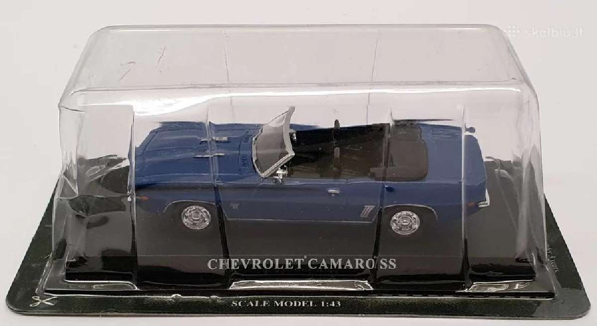 Modelis 1:43 Chevrolet Camaro, Ss 1969 modeliai