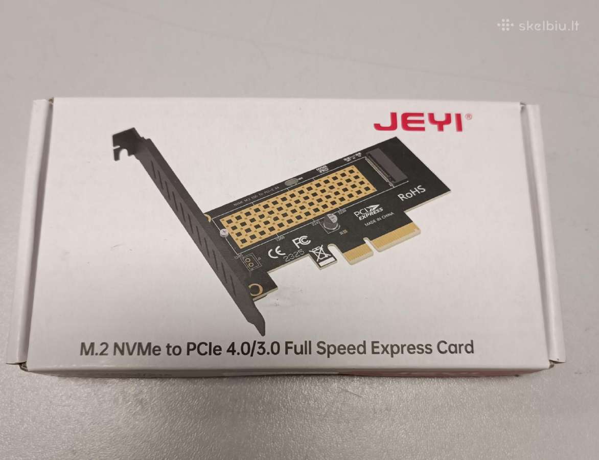 Adapteris M.2 Nvme to Pcie Naujas