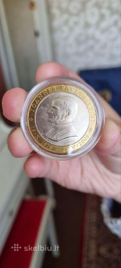 Atminimo medalis Popiežiui Jonui Pauliui II .