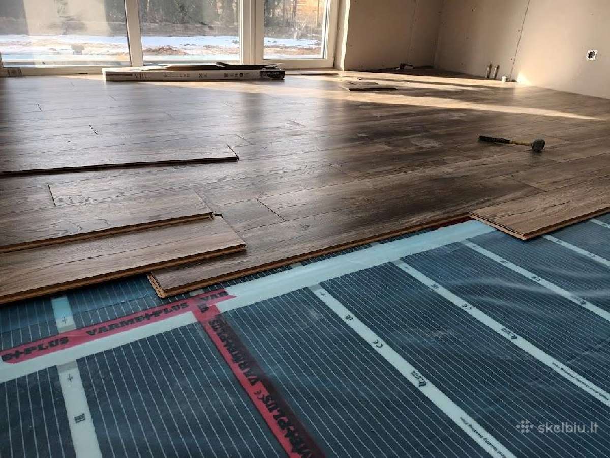 Grindų laminato,vinilines klojimas Kaune Nuo 3 Eur - nuotraukos Nr. 11