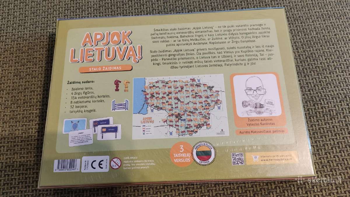 Stalo žaidimas Apjok Lietuvą - nuotraukos Nr. 2