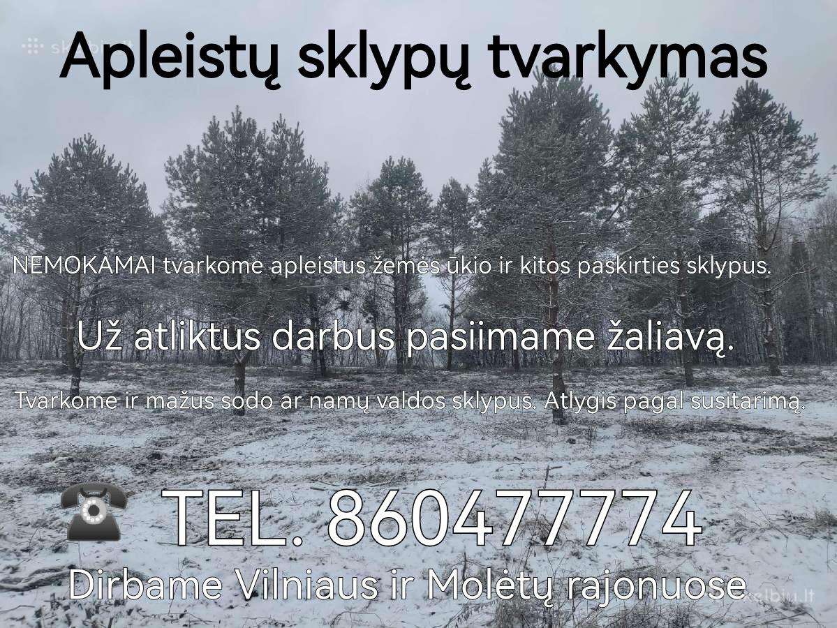 Apleistų sklypų tvarkymas.sodo sklypų valymas - nuotraukos Nr. 2
