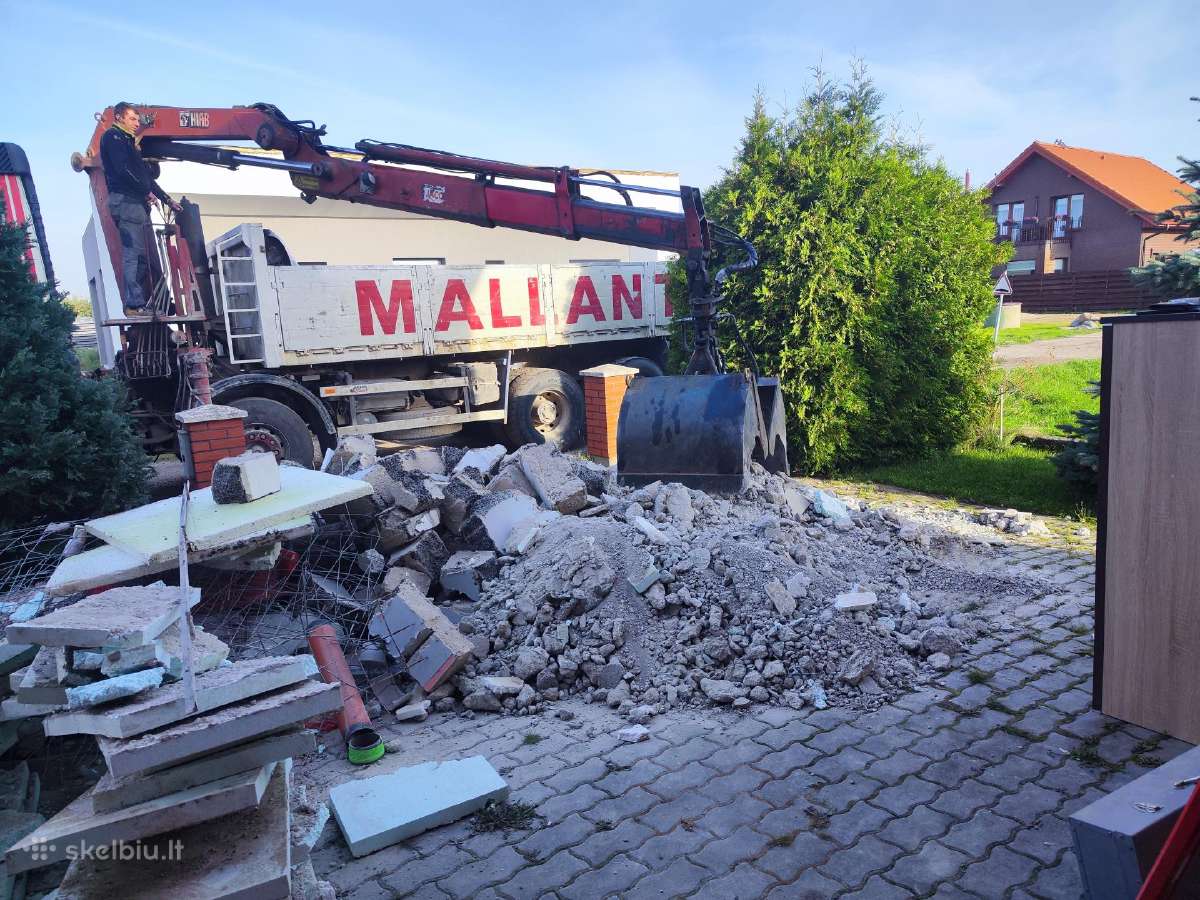 Pigus šiukšlių baldų išvežimas griovimo darbai. - nuotraukos Nr. 14
