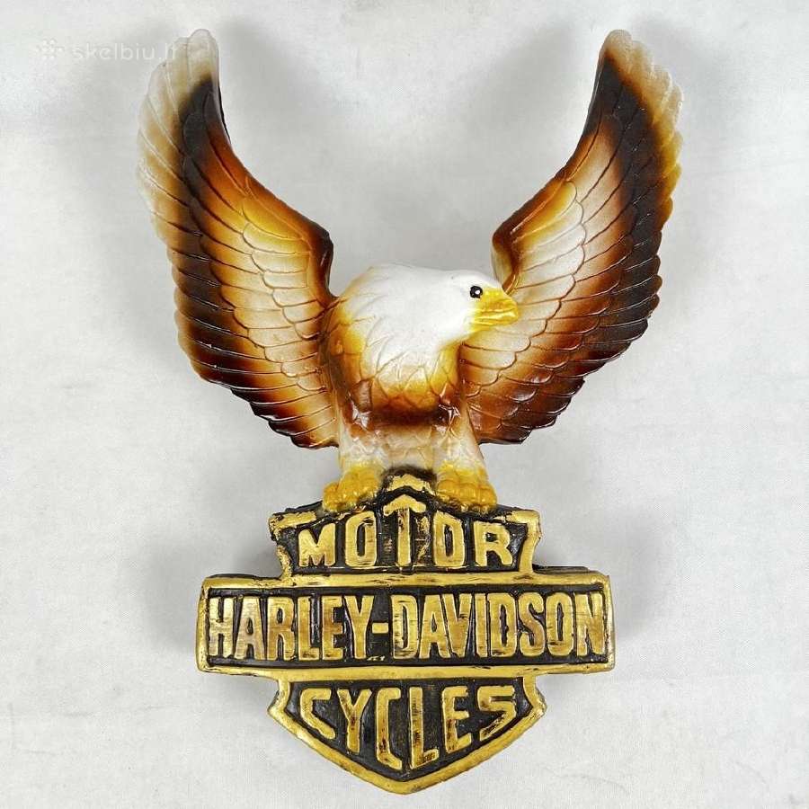 Harley davidson iškaba iš gipso - nuotraukos Nr. 2