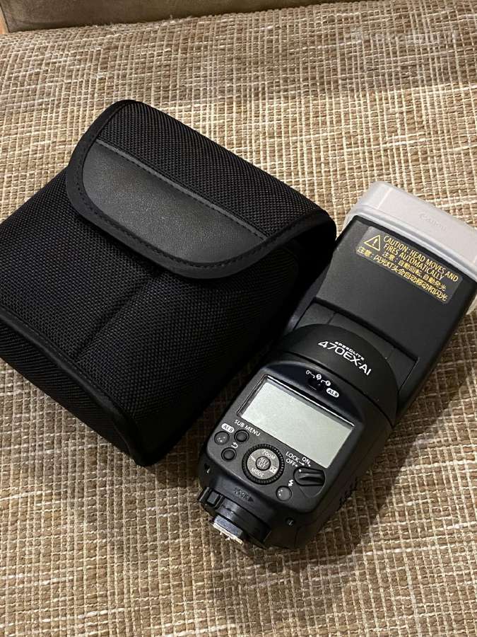 Blykstė speedlite 470ex-ai