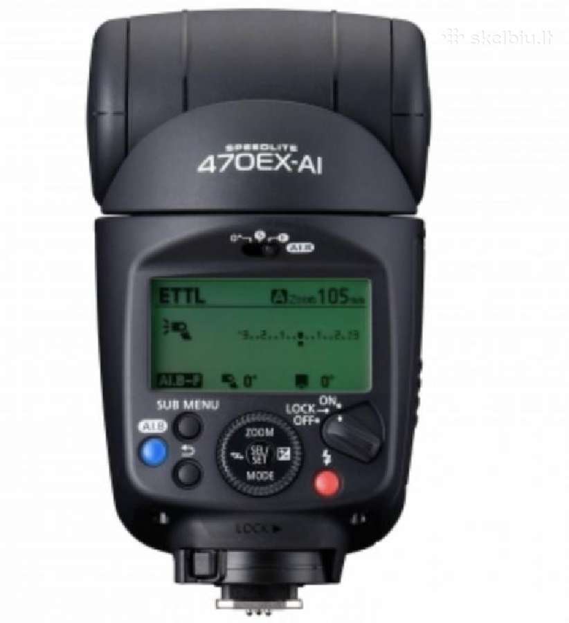 Blykstė speedlite 470ex-ai - nuotraukos Nr. 4