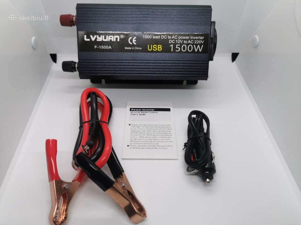 Įtampos keitikliai iš 12v į 220v.