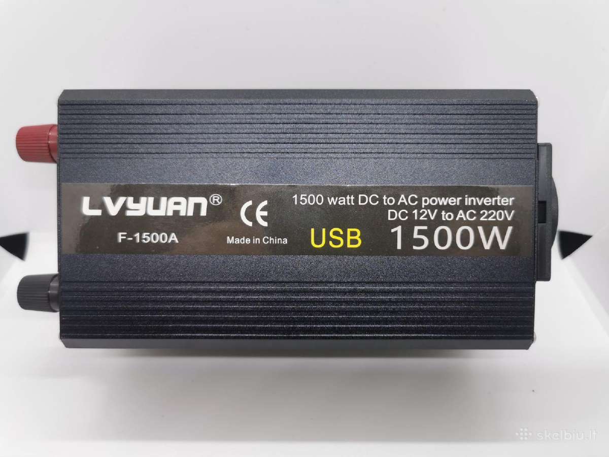 Įtampos keitikliai iš 12v į 220v. - nuotraukos Nr. 4