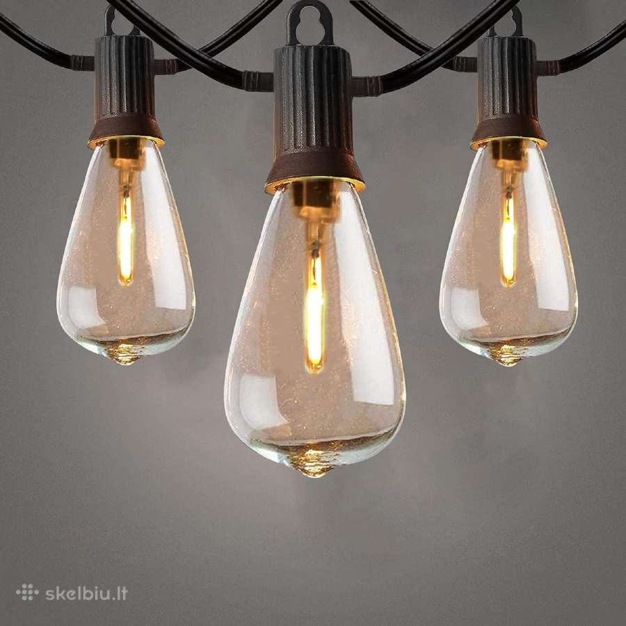 LED lauko, terasos, sodo, svenciu girliandos - nuotraukos Nr. 5
