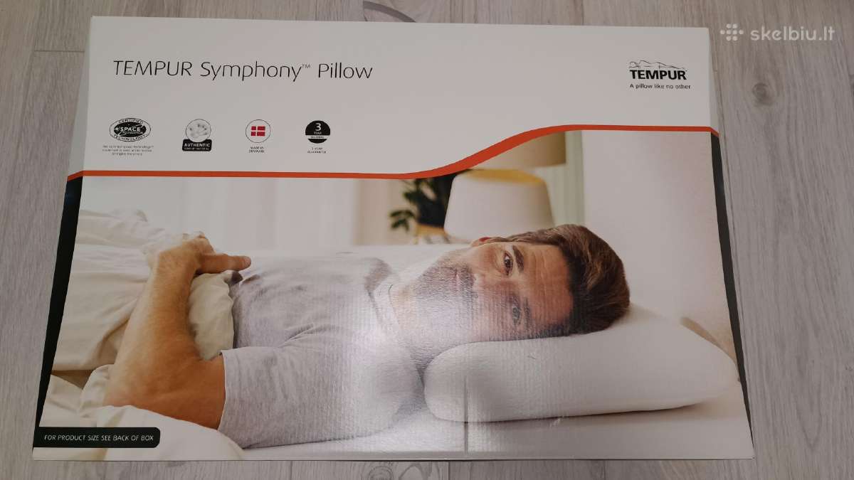 Tempur Symphony pagalvė S, M, L dydis originali - nuotraukos Nr. 2