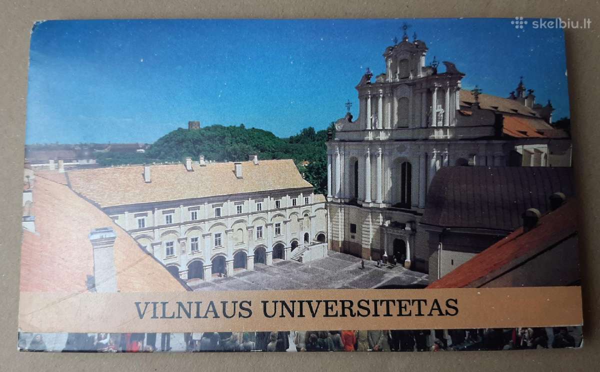32vnt atvirukų rinkinys "Vilniaus universitetas"