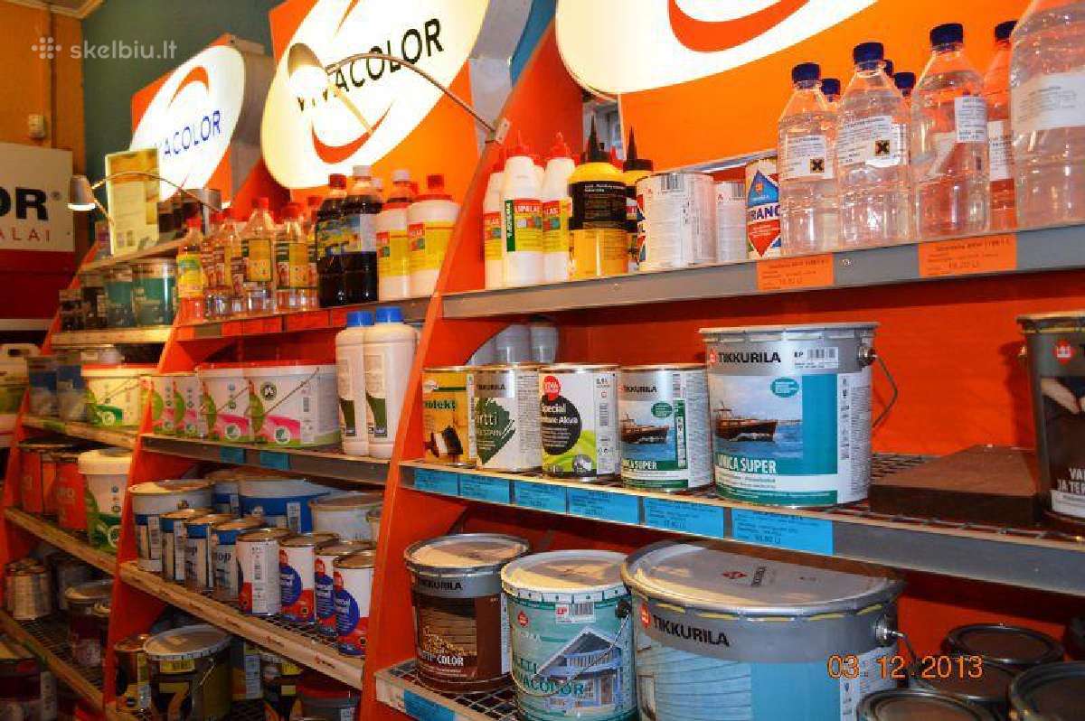 Priekyba dažais Tikkurila Vivocolor Tonuojame