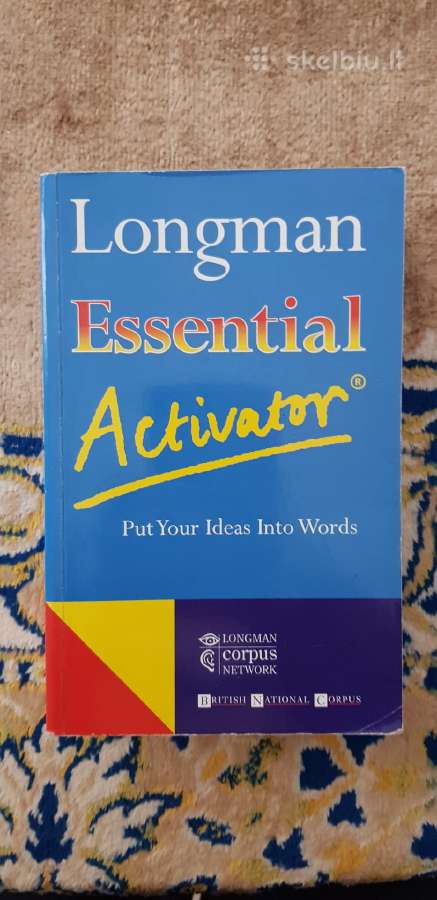 „Longman essential activator žodynas"