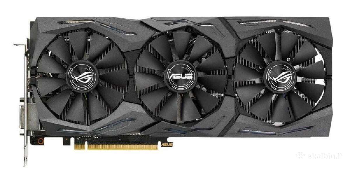 Vaizdo Plokštė Gtx1060 6gb Asus Rog Strix